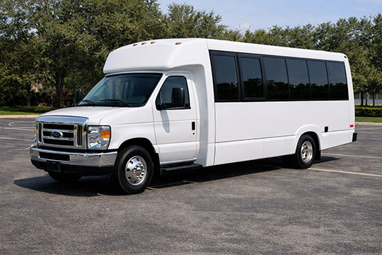 18-passenger minibus available for charter in Cheyenne, WY