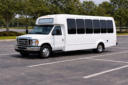 20-passenger minibus available for charter in Cheyenne, WY