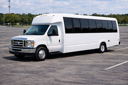 25-passenger minibus available for charter in Cheyenne, WY